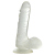 Toyz4Lovers Extaz Real Dildo Realistic din Jelly Transparent 20 cm